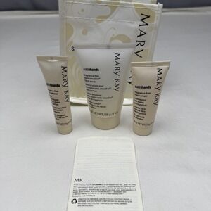 Mary Kay Fragrance Free Satin Hands Pampering Set  MINI Travel Size NOS